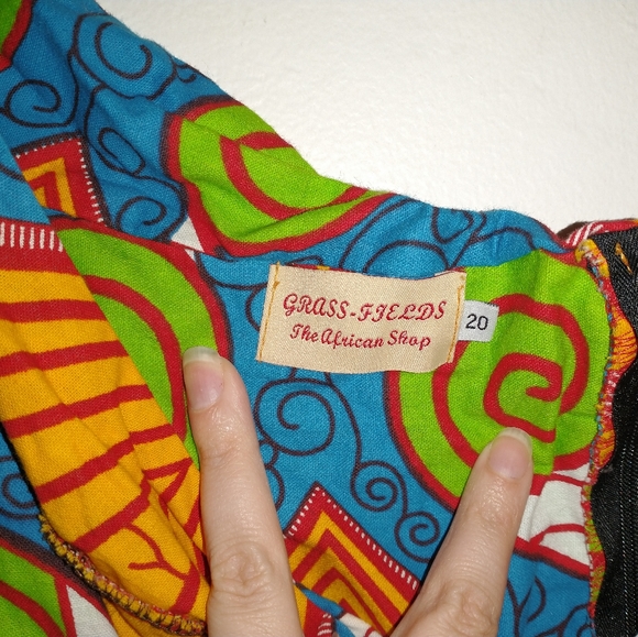 African High-Low Shirt - Picture 2 of 2